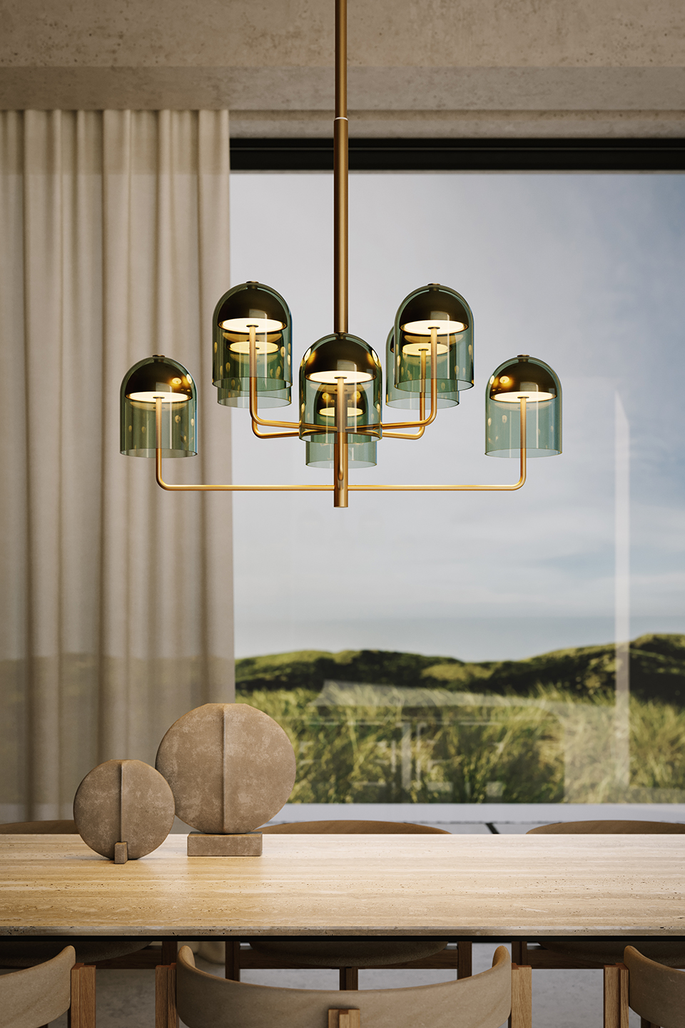 VENICEM venicem-doma-chandelier-linear — фото 3
