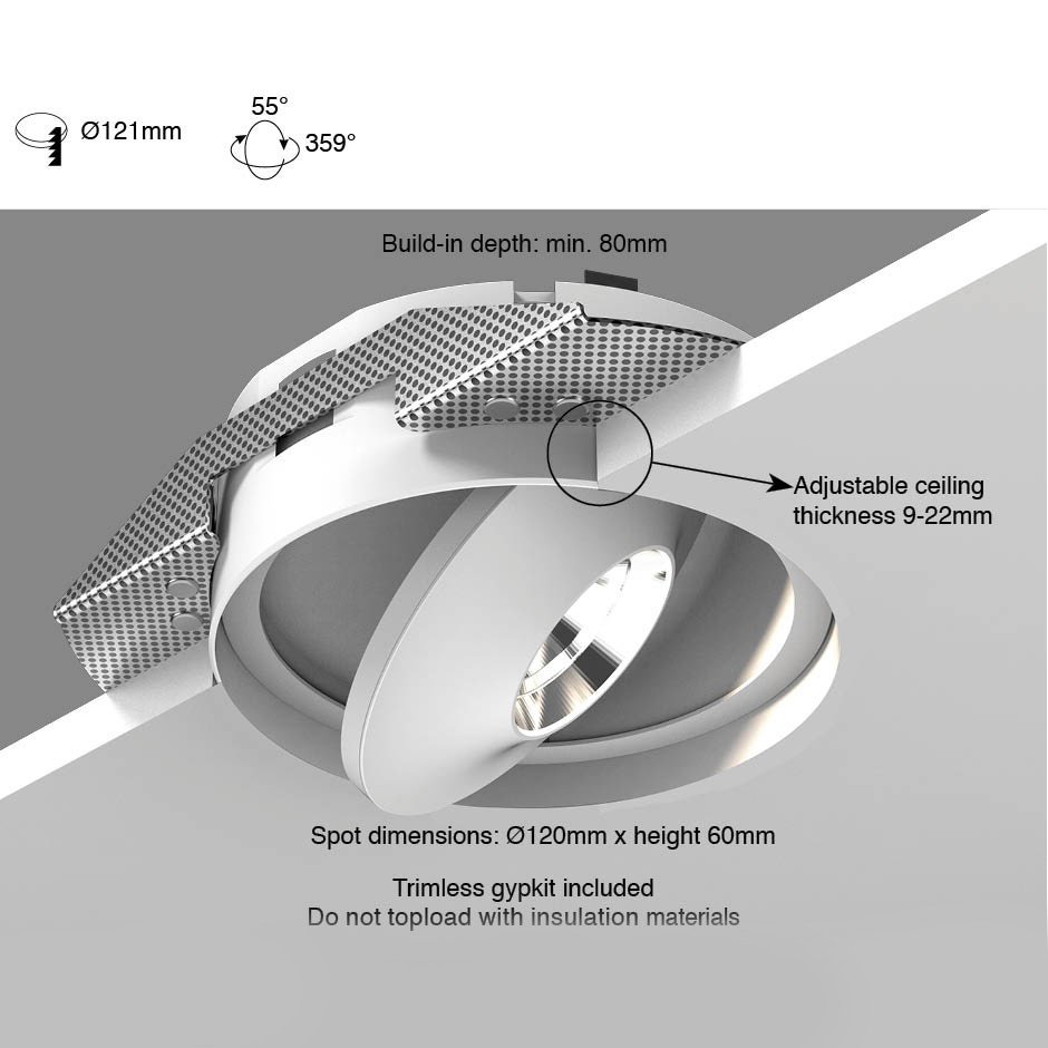 DOXIS 1241 FlatLed T1 Trimless — фото 3