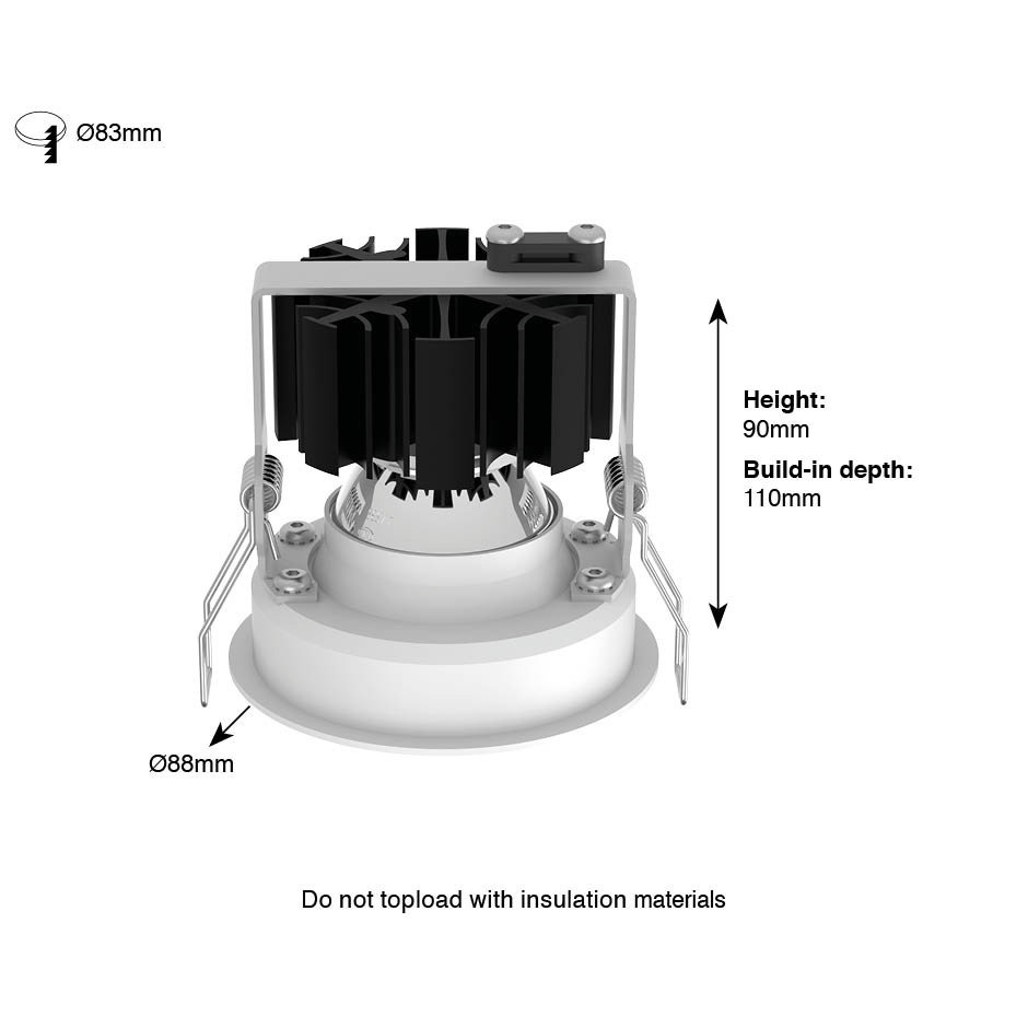 DOXIS 1423 Focus Recessed Slim Plus 350mA — фото 8