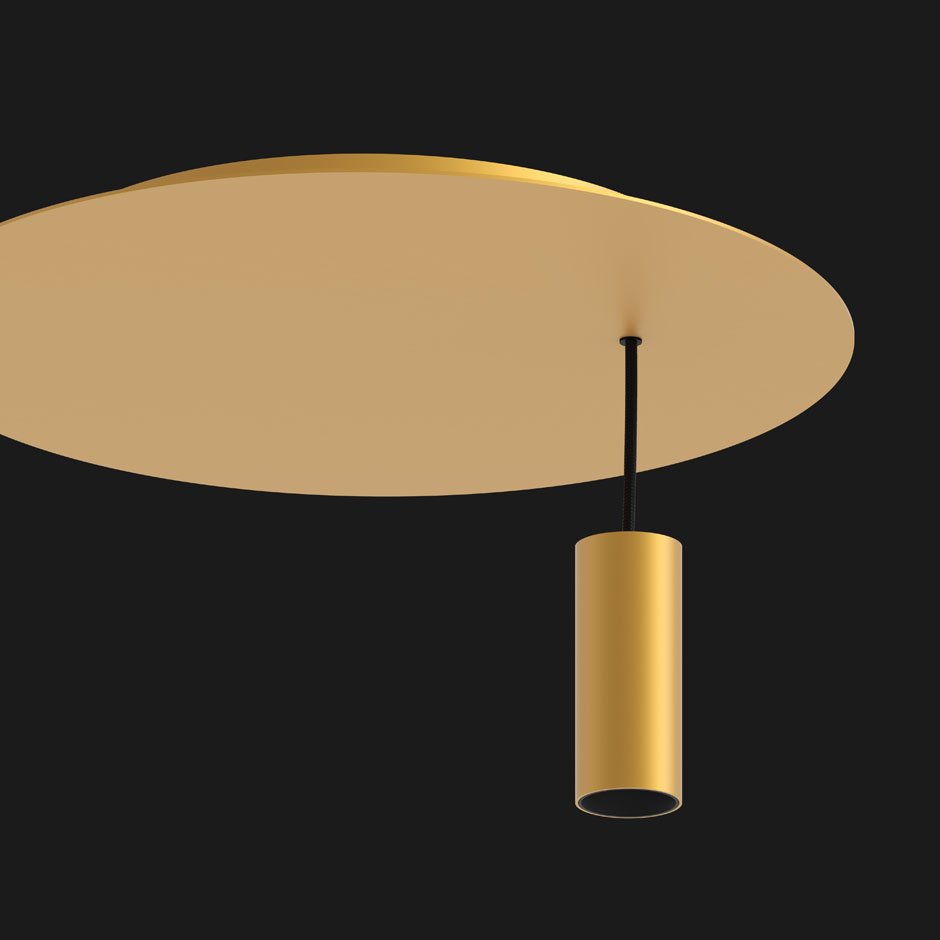 DOXIS 3101 Tektus 45 Suspended Round Diameter 300 114mm 1xmodule Down — фото 6
