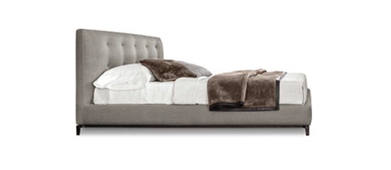 Andersen Bed Minotti — вид сбоку