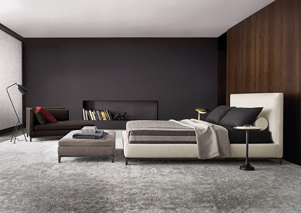 Andersen Bed Minotti — деталь отделки