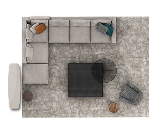 Andersen Line Minotti — деталь отделки