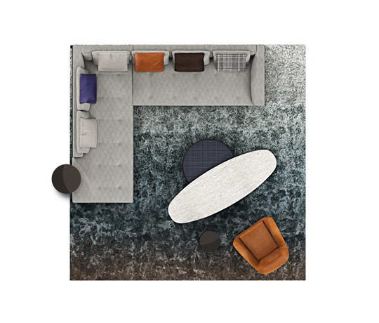 Andersen "Quilt" Minotti — в интерьере