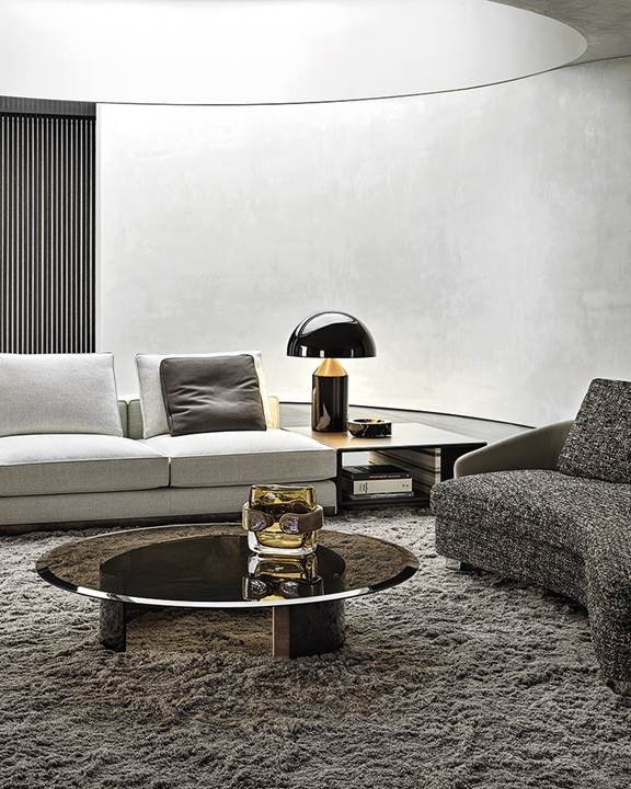 Bangle Minotti — в интерьере
