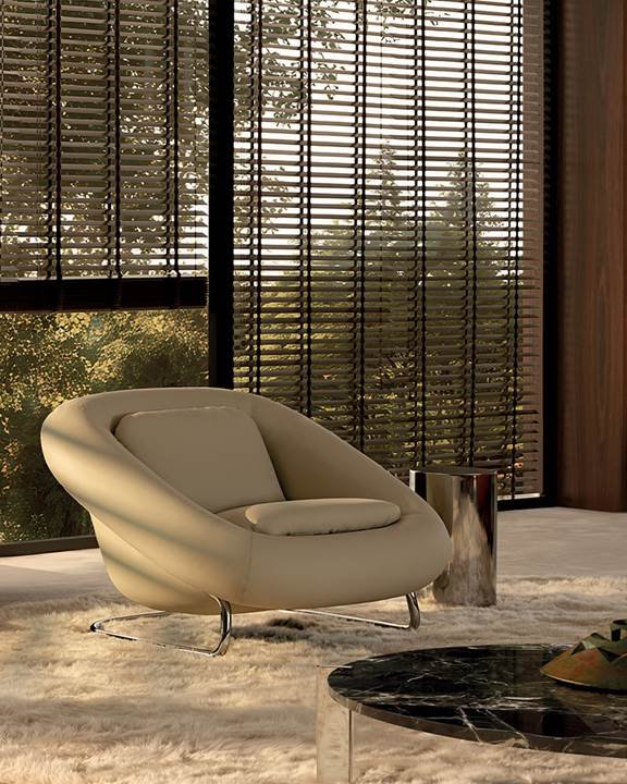 Barrel Minotti — в интерьере