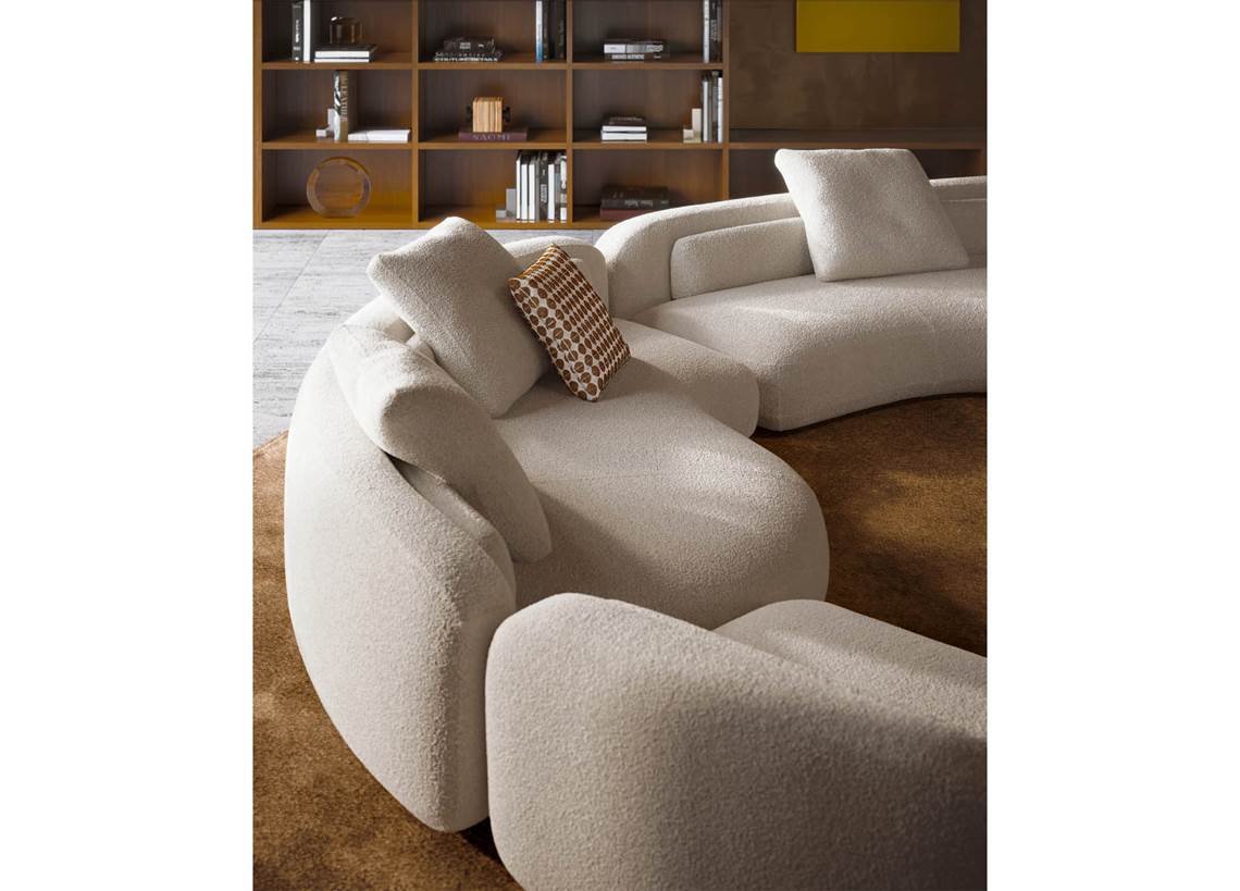 Bézier Minotti — в интерьере