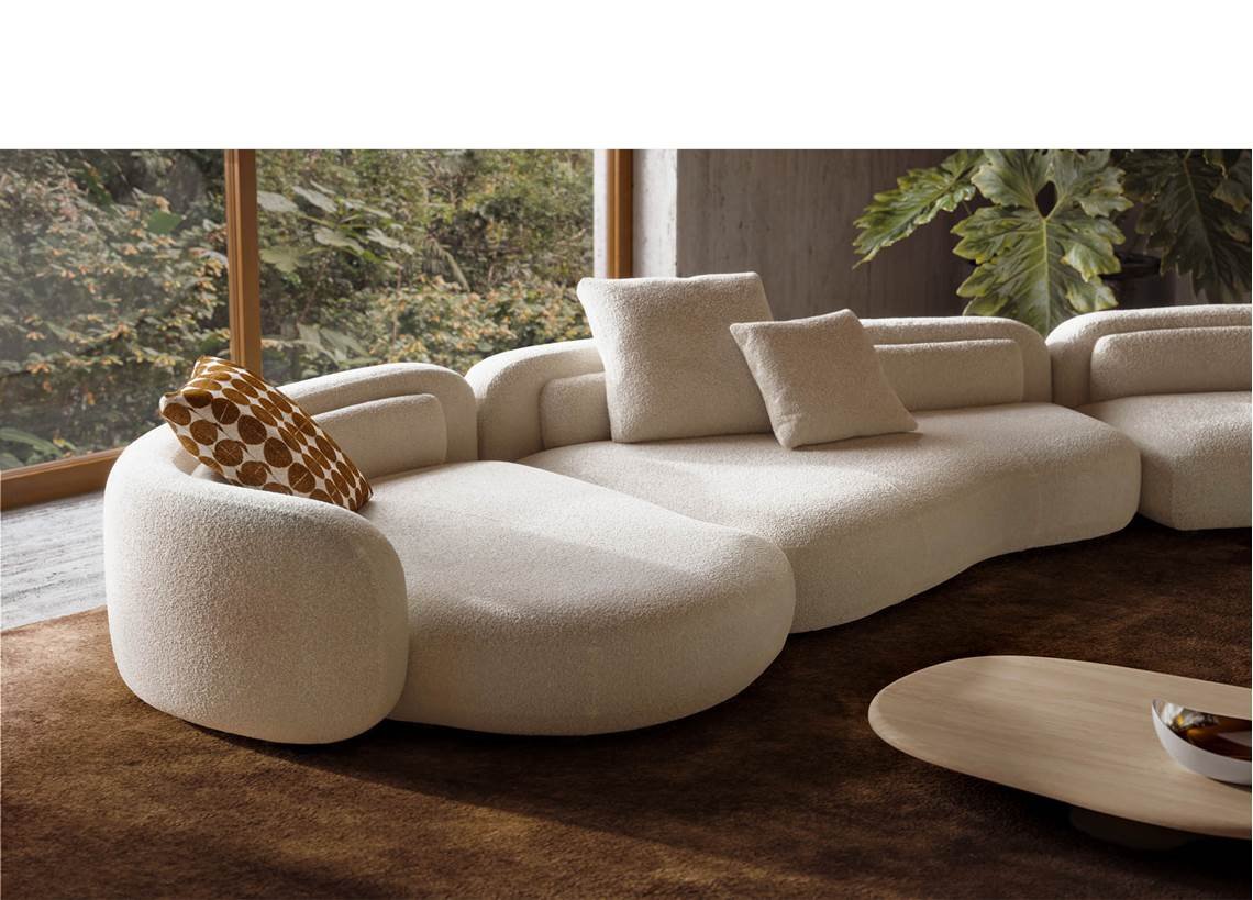 Bézier Minotti — в интерьере