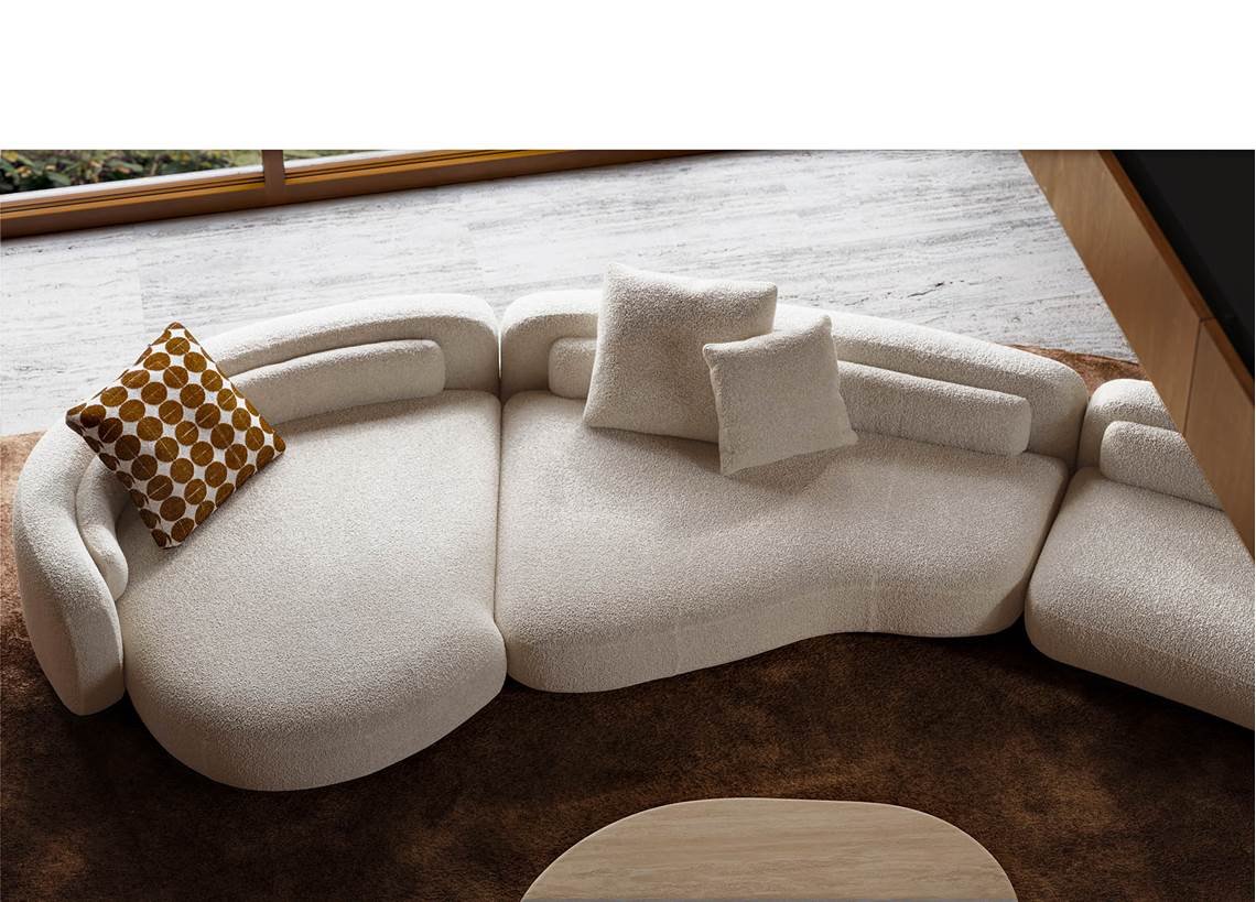 Bézier Minotti — в интерьере