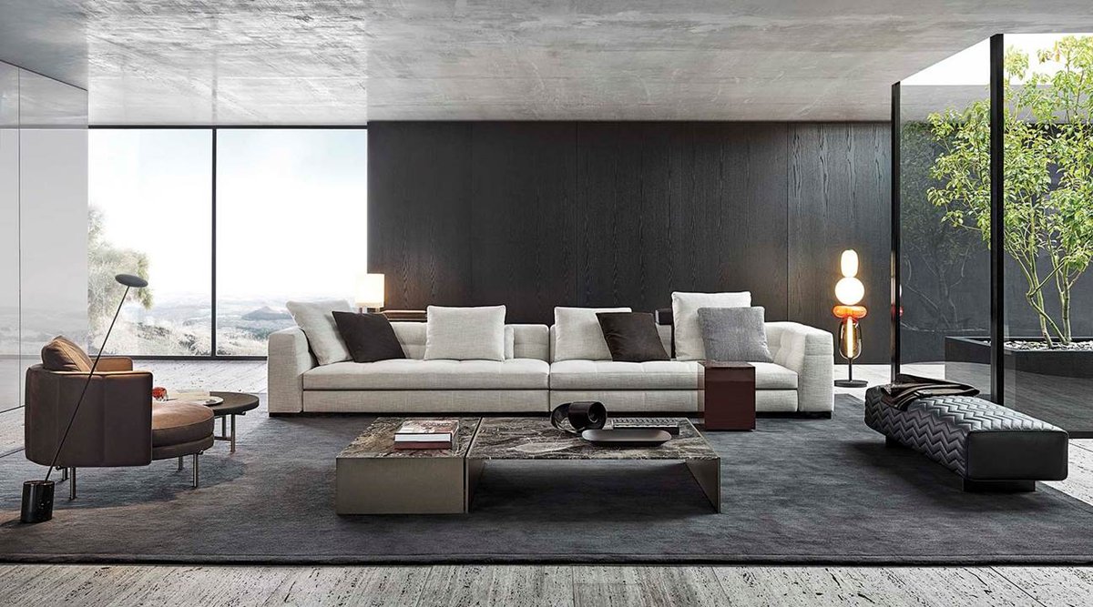 Blazer Minotti — в интерьере