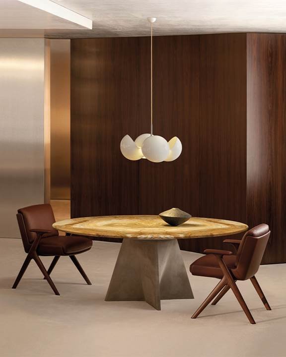 Brutalist Minotti — в интерьере