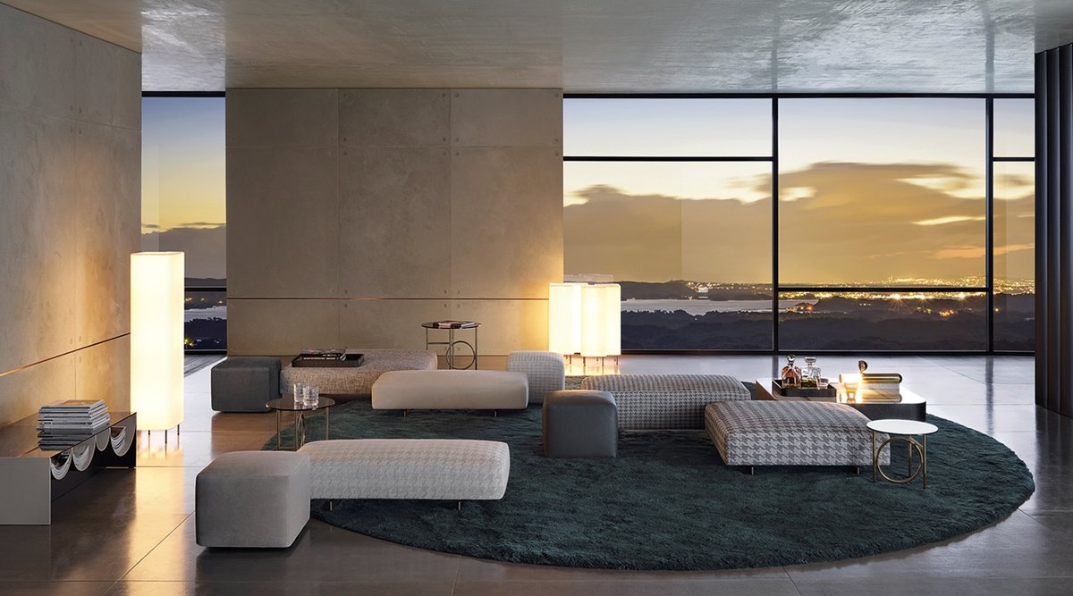 Damier Minotti — деталь отделки