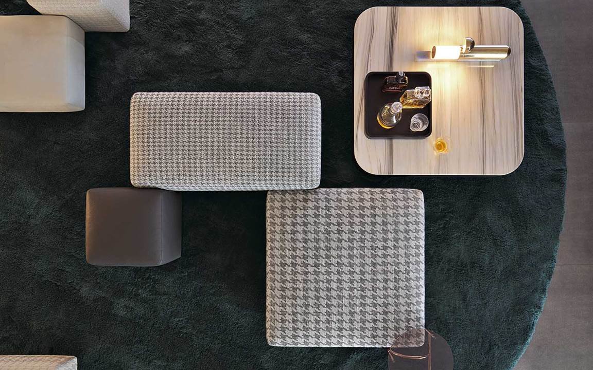 Damier Minotti — в интерьере