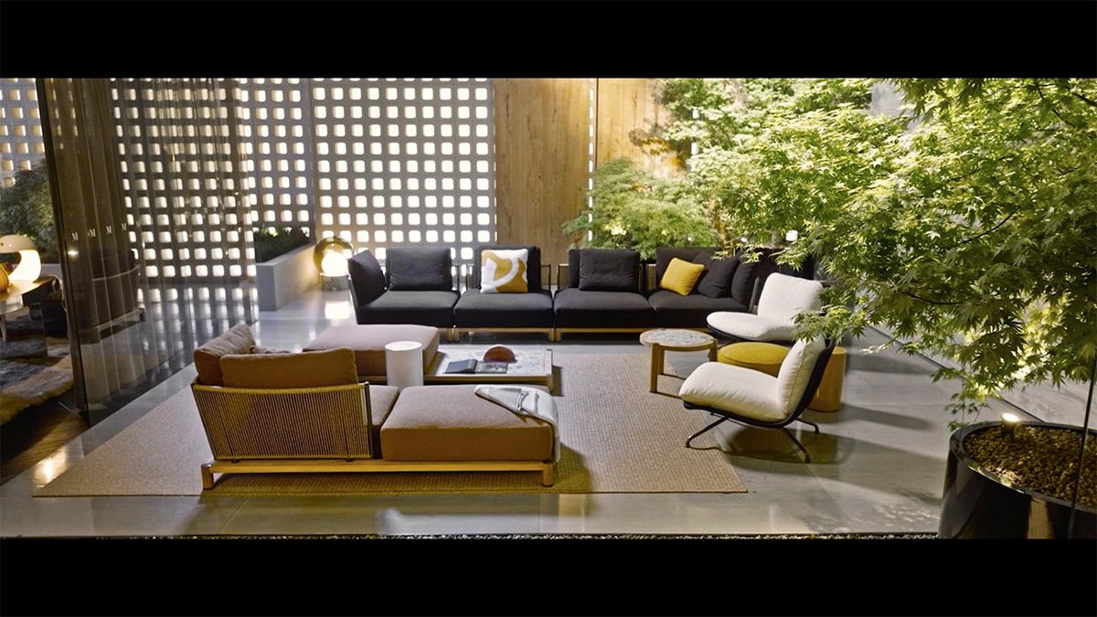 Daylight Minotti — в интерьере