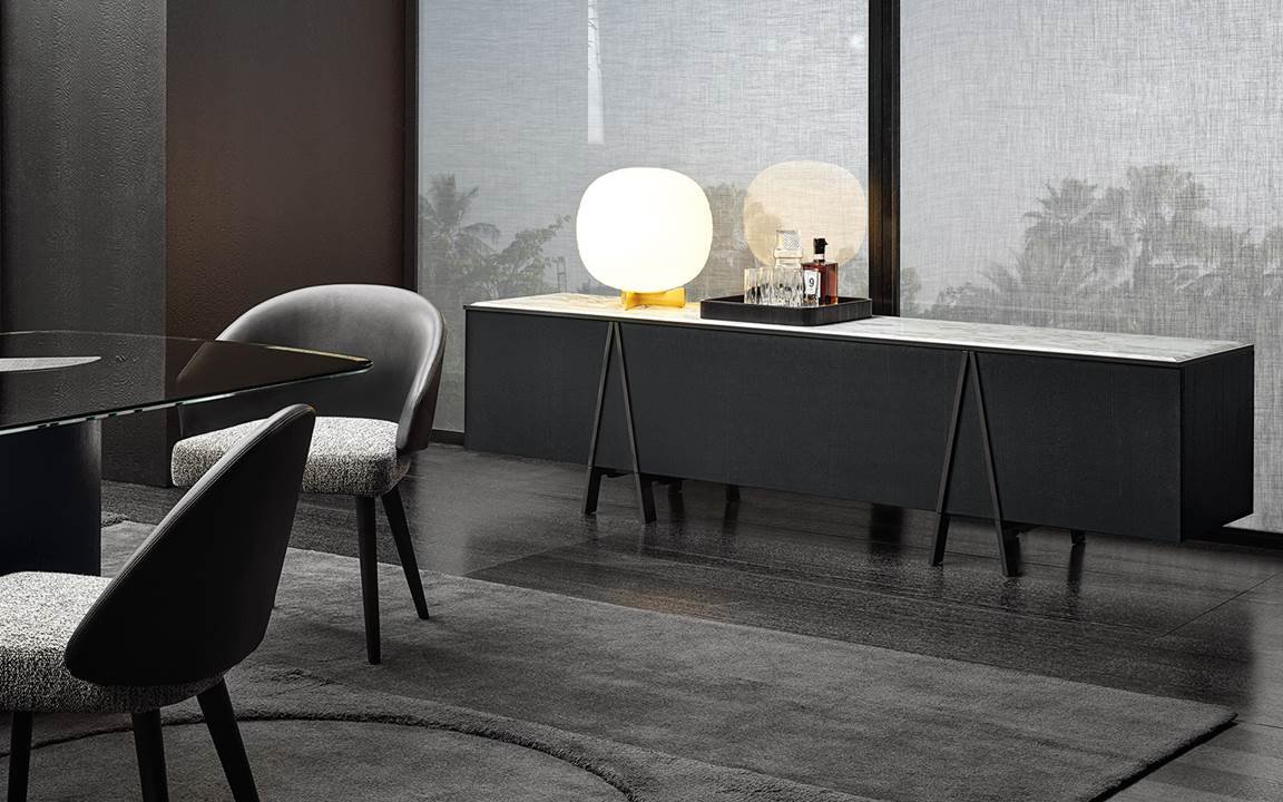 Easel Minotti — в интерьере