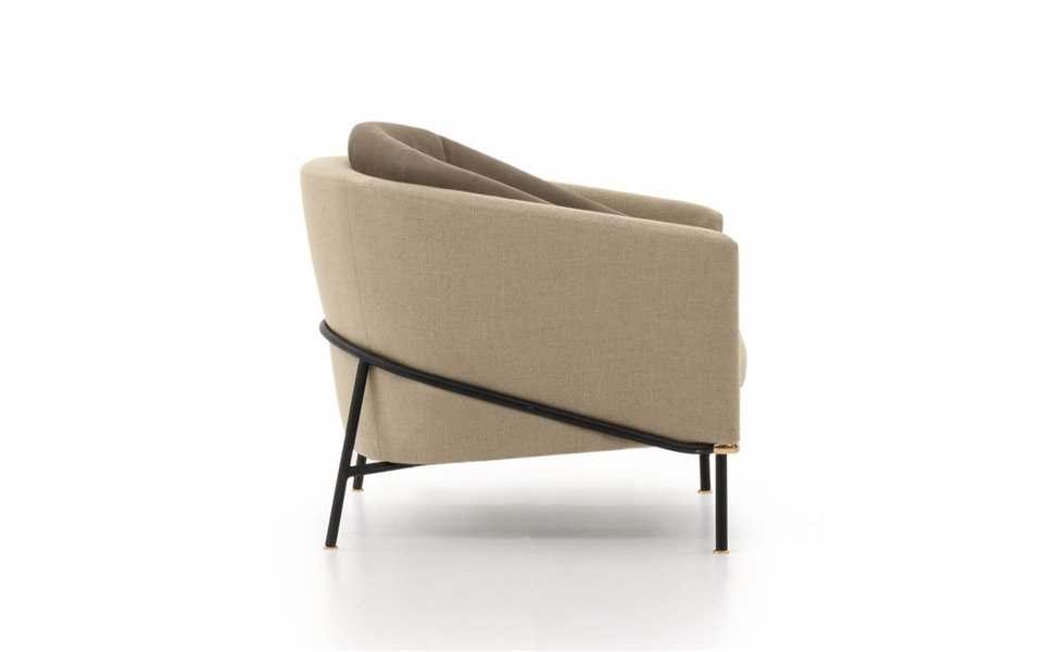 Fil Noir Minotti — вид сбоку