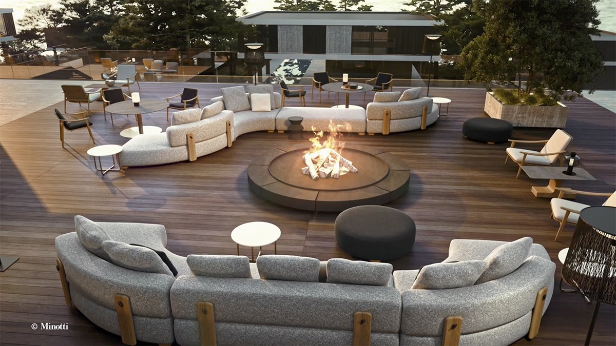 Florida Minotti — в интерьере