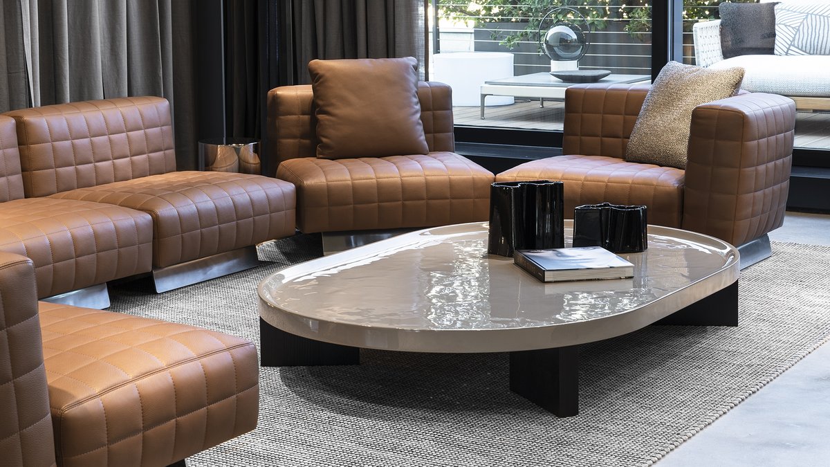 Louver Minotti — вид сбоку