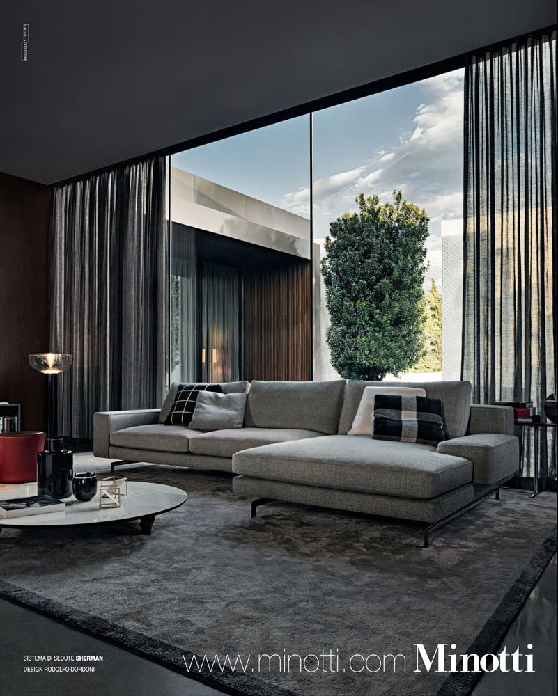 Sherman Minotti — в интерьере
