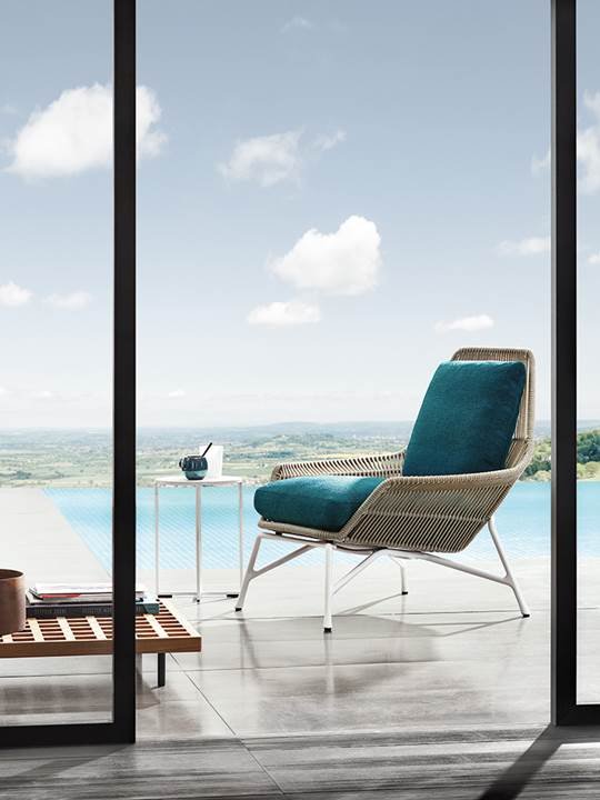 Prince "Cord" Outdoor Minotti — в интерьере