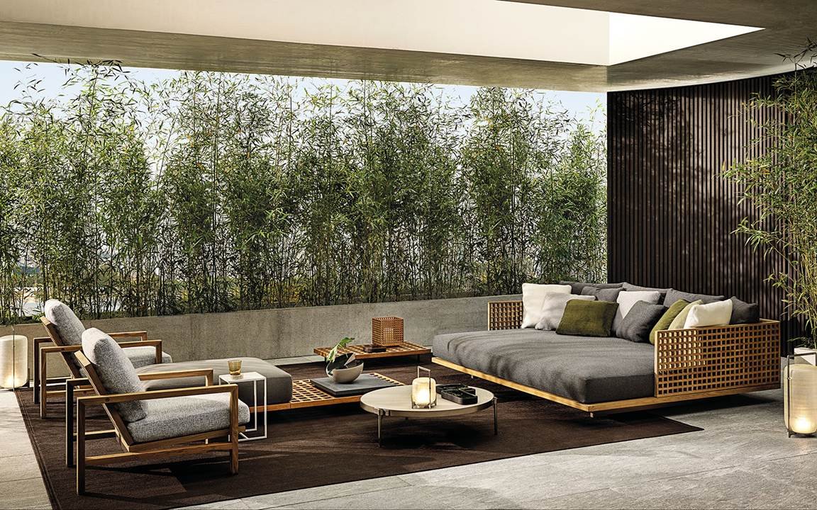 Quadrado Minotti — в интерьере