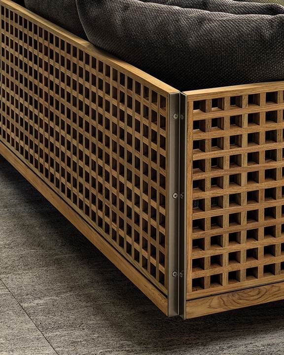 Quadrado Minotti — в интерьере
