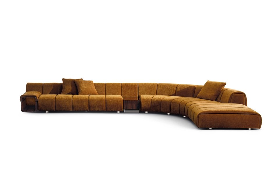 Ruffle Minotti — вид сбоку