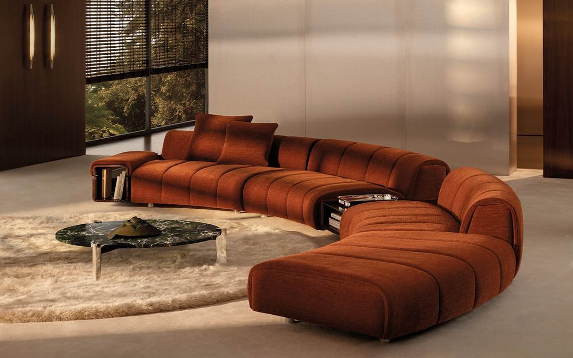 Ruffle Minotti — в интерьере