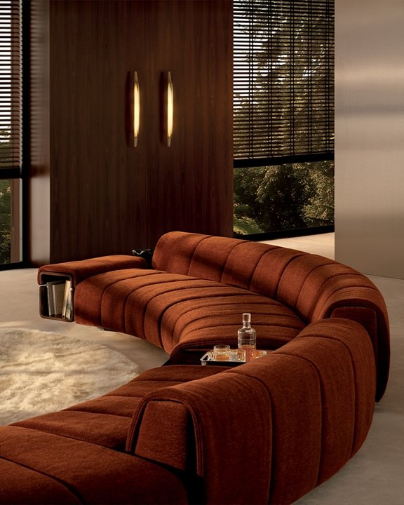 Ruffle Minotti — в интерьере