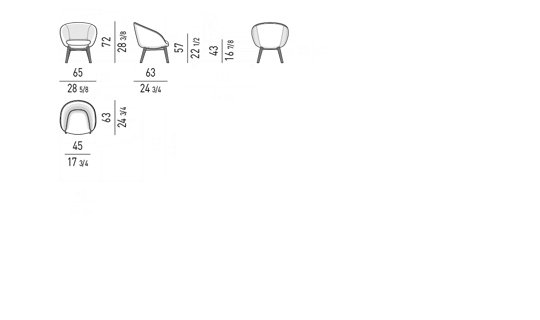 Russell "Lounge" Minotti — вид сбоку
