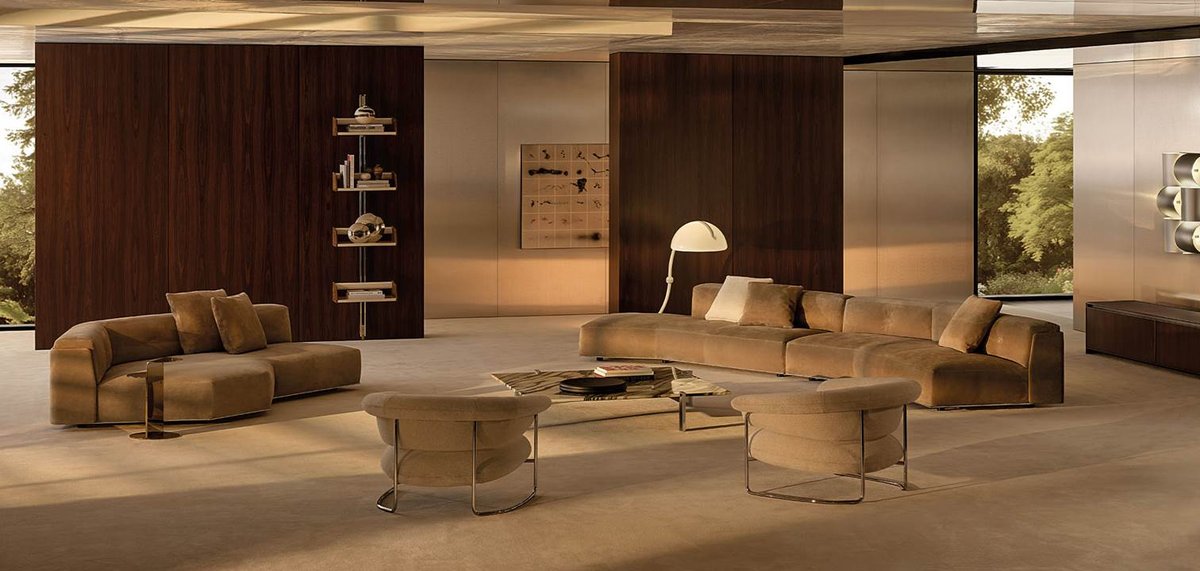 Softcase Minotti — в интерьере
