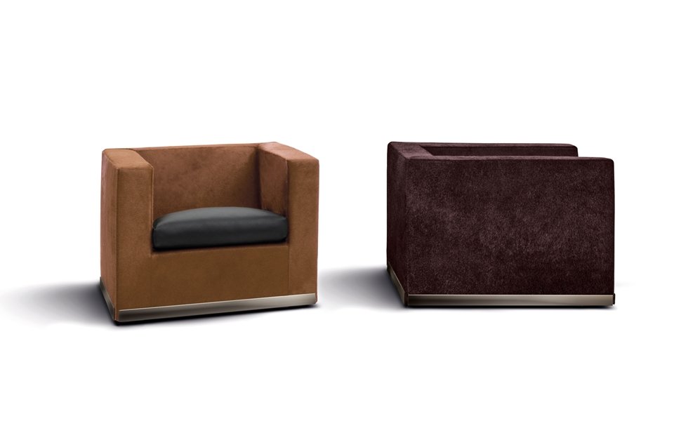 Suitcase Line Minotti — вид сбоку