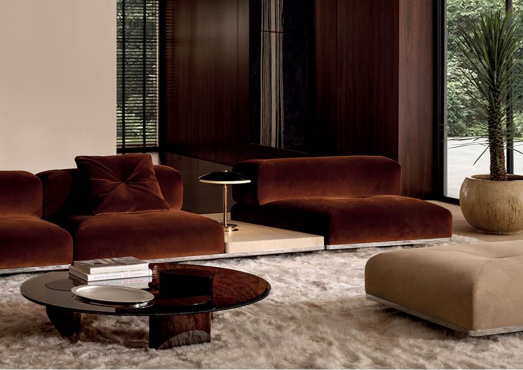 Wedge Minotti — в интерьере