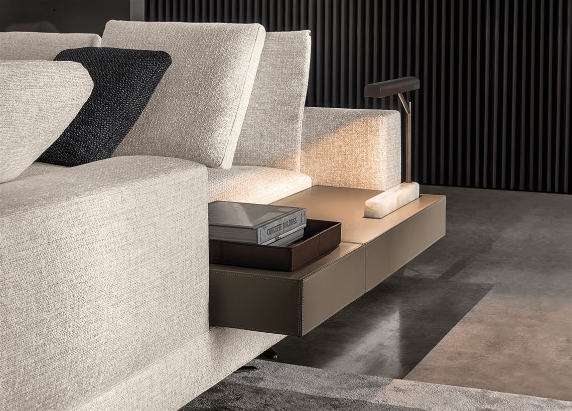 White Minotti — в интерьере